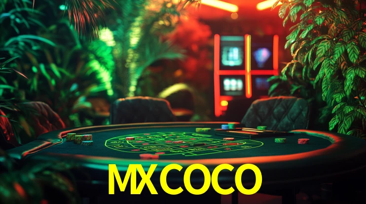 Interfaz de la app móvil MXCOCO en un smartphone moderno